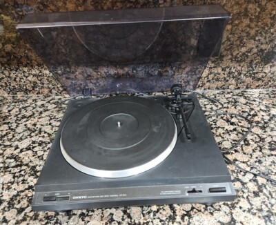 Vintage Onkyo Turntable Record Player CP-101A For Parts Not