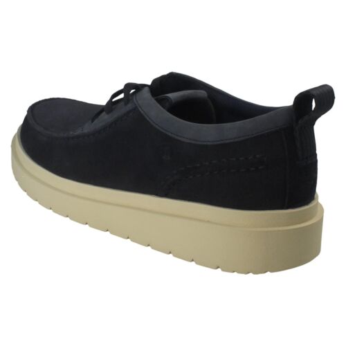 Zapatos Casual De Cuero Suede Clarks 'Polden Moc' Con Cordones - G Fit - Imagen 10 de 31