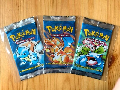Pokemon - 4th Print Rare Base Set Sealed Booster Packs - Full Art Set - UK Print | eBay Pokemon - 4th Print Rare Base Set Sealed Booster Packs - Full Art Set - UK Print | eBay