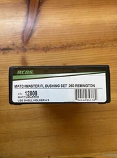 RCBS MatchMaster Full Length Bushing Die Set For .260 Remington - 12808