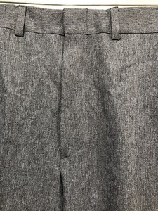 Mens Pants Adjust-A-Band Grey Flat Front Slacks 30S Waist X 28 Inseam New
