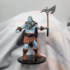 D&D Pathfinder Battles Heroes & Monsters HM FROST GIANT One Weapon Axe 37 of 40
