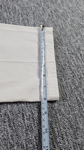 Tommy Hilfiger Madison Chino Pants Mens Size W32 L32 Straight Fit White Pleated - Imagen 12 de 16