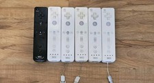 Lot of 6 Wii Controllers For Parts/ Repair Includes 1 Motion Plus Controller