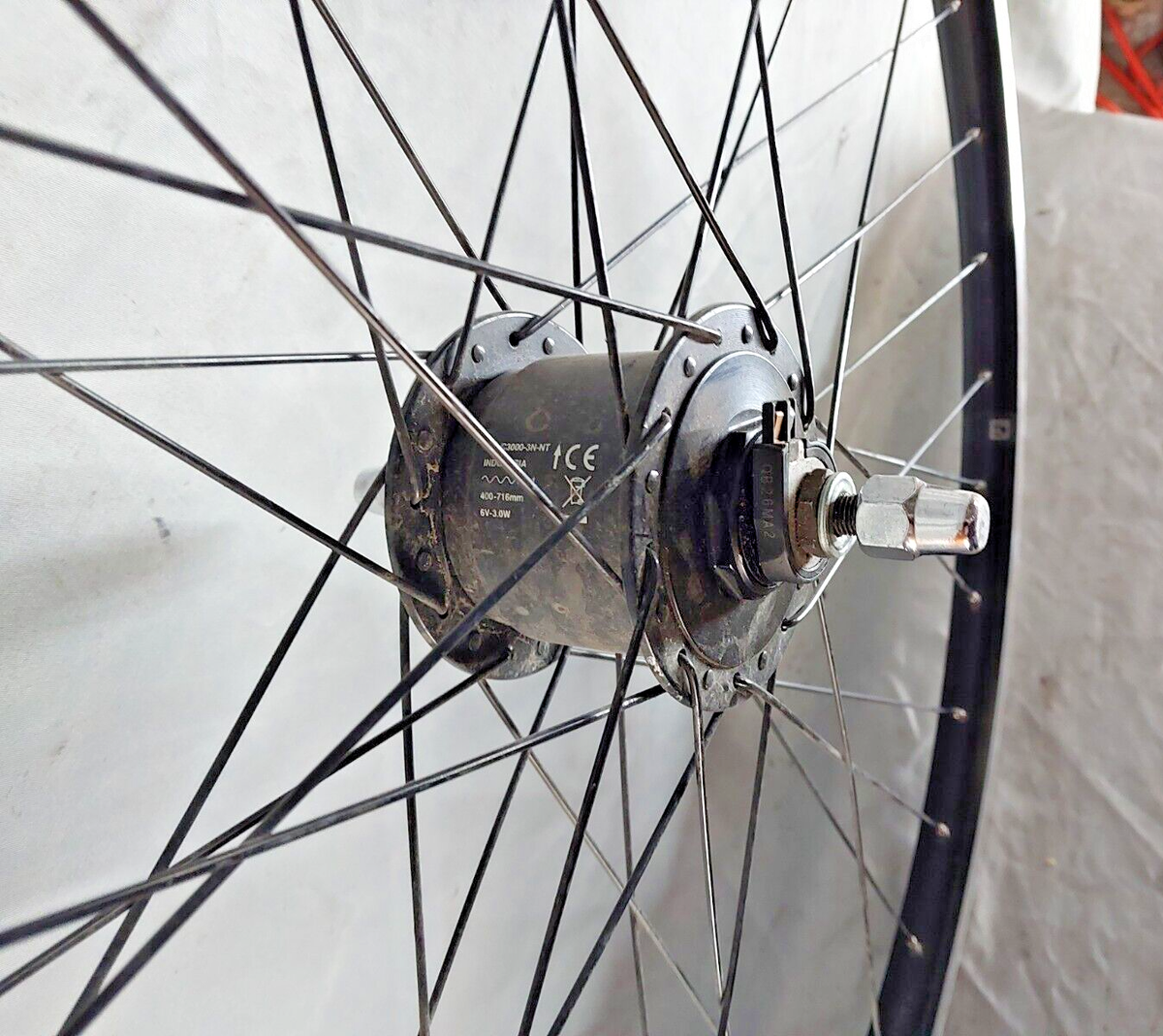 Moyeux Dynamo Shimano Nexus DH-C3000-3N-NT – Parfait Pour Vélo De Ville Ou Cargo