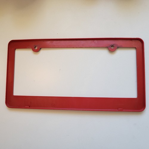 Cal State Northridge Alumni Silver Red Plastic Car Truck License Plate Frame - Picture 2 of 2