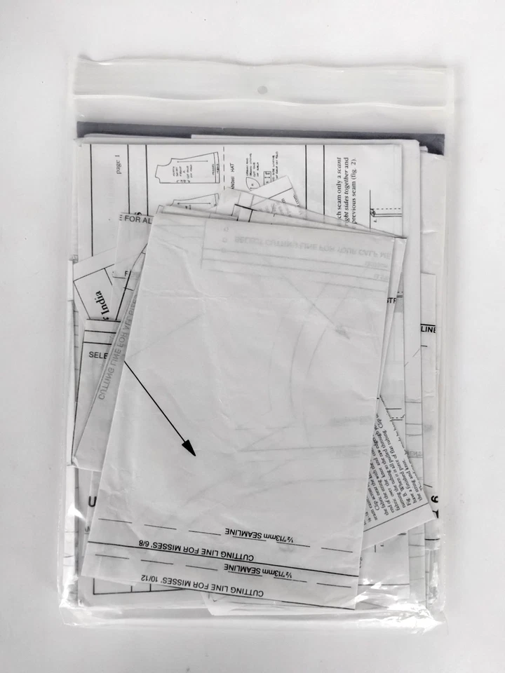 Folkwear Pattern #135 JEWELS OF INDIA Kurta Kamiz Churidar Gandhi Hat  - Image 2 of 2