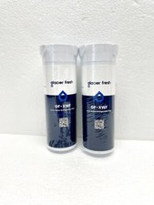 2 Pack GLACIER FRESH GF-XWF Refrigerator Water Filter Replacement for GE XWF New