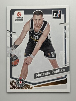 2023-24 Panini Donruss EuroLeague #131 Mateusz Ponitka Basketball Card