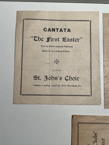Lot Of 4 Vintage Pamphlets 1919, 1923 - Picture 2 of 14