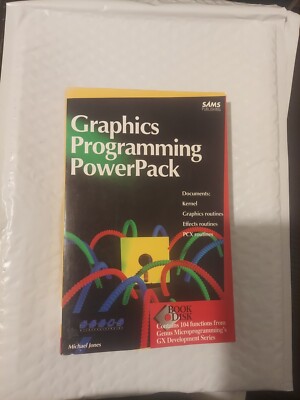 GRAPHICS PROGRAMMING POWERPACK/BOOK By Michael Jones First Edition Paperback