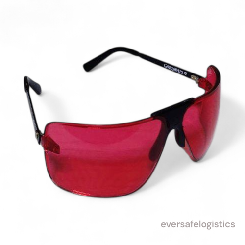 Gafas de sol vintage GARGOYLES años 80 lentes rojas raras hechas en EE. UU. modelo Terminator - Imagen 2 de 15