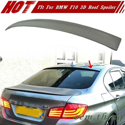 Painted BMW F10 5 Series 3D Type Rear Roof Spoiler Wing Sedan 528i 535i #475
