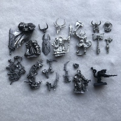 WARRIORS OF CHAOS SKAVEN - Metal Warhammer Fantasy FB Old World Oldhammer