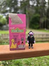 Super7 Sesame Street Count von Count Multicolor Plastic Action Figure