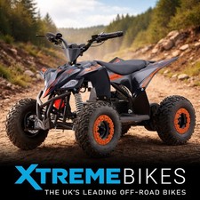 2026 Kids BIG XTM Racing 48V 1600W Li Electric Quad Bike Orange Xtreme Bikes
