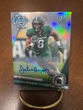 2023 Bowman Chrome U JALEN BERGER Refractor Autograph Spartans Auto /499 1st RC