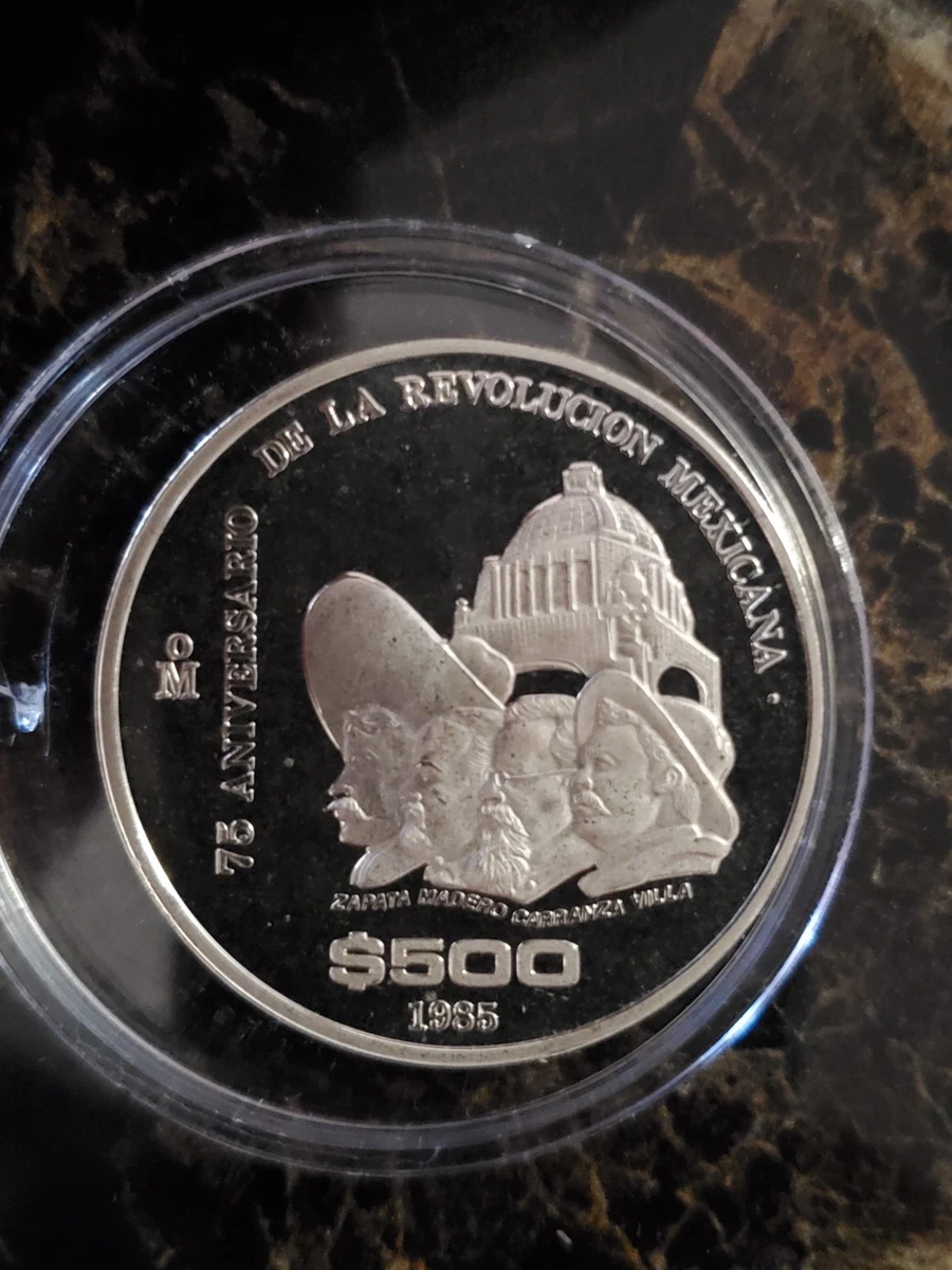 Silver 500 Pesos Denomination Mexican Coins (1905-Now) for sale | eBay