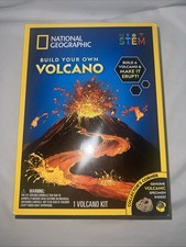 National Geographic Build Your Own Volcano Kit STEM Educational Toy