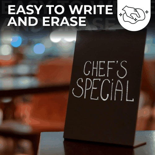 Small Chalkboard Signs with Stand 6x8 in   Table Top Chalk Board to Write On - Picture 5 of 9