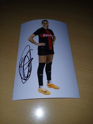 Signiertes Foto Selina Ostermeier Bayer Leverkusen Frauen NEU (2)