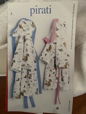 Accappatoio baby Linea Pirati Trudi Gabel bimbo neonato spugna azzurro Taglia XS