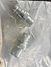 Parker FF-252-4FP Hydraulic Quick Connect Nipple Lot of 2 New 1/4" - Multiples
