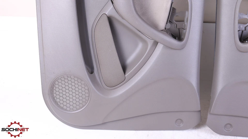 2002-2004 Acura Rsx Type-S Interior Door Panel Trim Gray Leather — 第 2/4 张图片