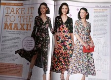 Prima Magazine Oct '19 Complete Mag With Maxi Dress Pattern Size 10-20