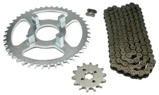 Honda XR75, 1973-1976, Chain and 14/44 Sprocket Set - XR 75