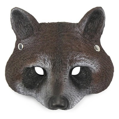 1Pcs Halloween Raccoon Mask Animal Raccoon Mask Leopard Cat Masks for Halloween
