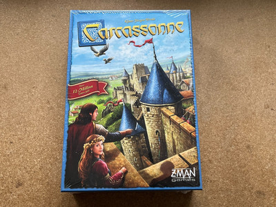CARCASSONNE SPIEL - ZMAN - VERSIEGELT - KOSTENLOSER VERSAND IN UK!!