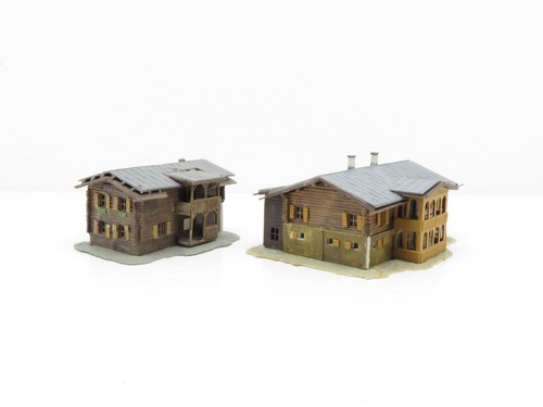 KIBRI LOT 2 MAISONS DE MONTAGNE / CHALETS MONTAGNARDS 7002 - ECHELLE N 1/160 | Zustand: Occasion