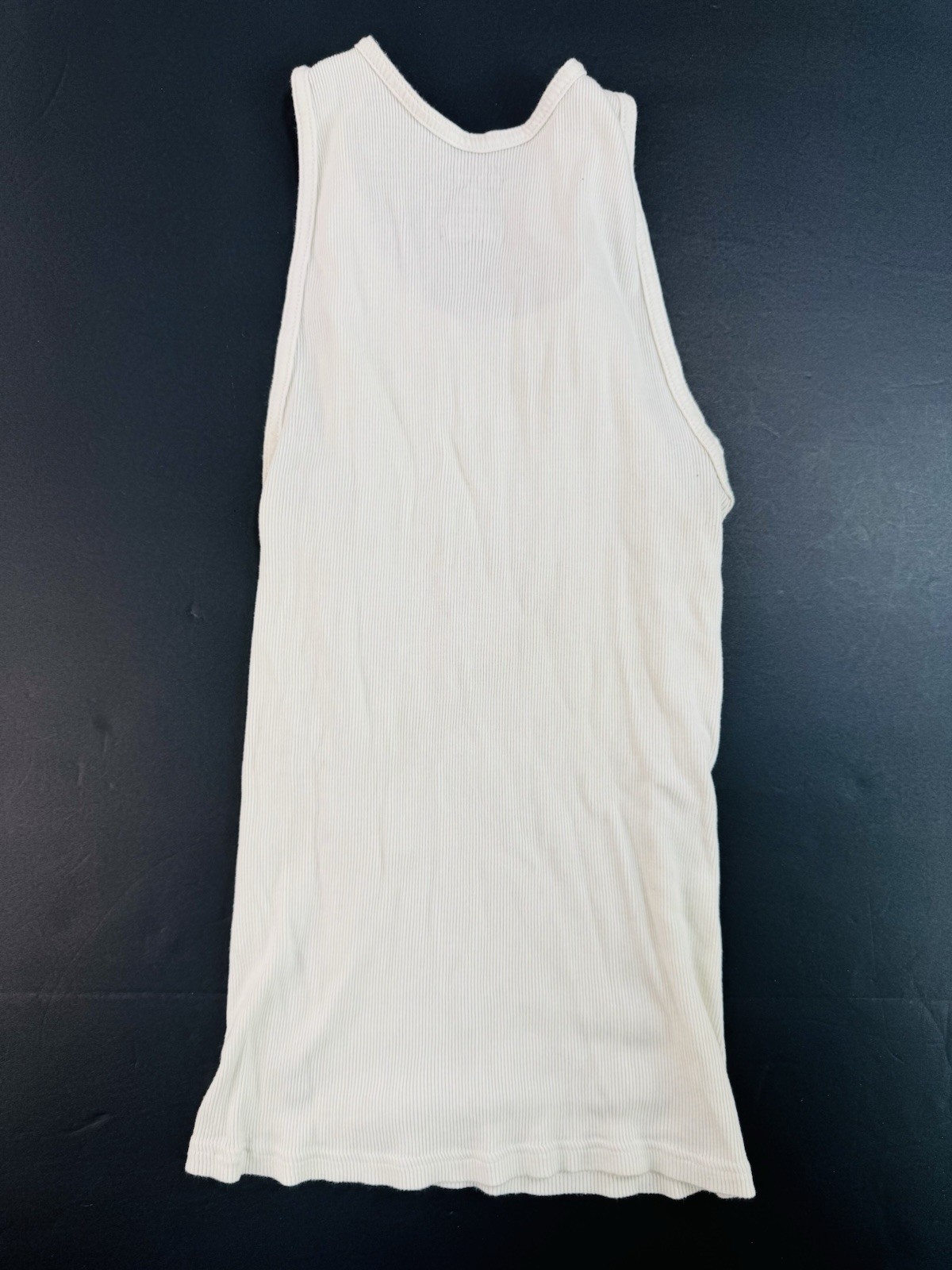 POLO RALPH LAUREN Shirt Mens Small White Pullover Ribbed Tank Top Undershirt thumbnail 6