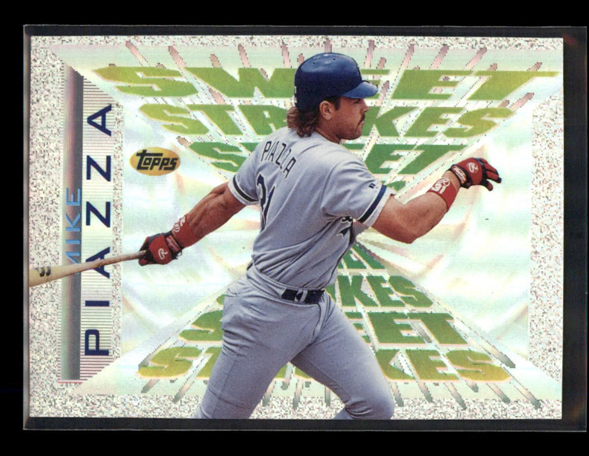 1997 Topps Mike Piazza #SS12 Sweet Strokes