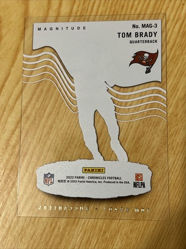 Tom Brady, 2022 Panini Chronicles, #MAG-3, Tampa Bay Buccaneers, Football Card - Picture 2 of 2
