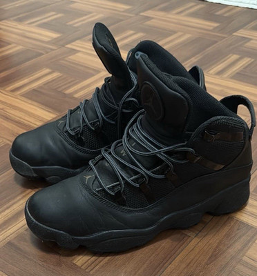 Jordan Winterized 6 Rings 2023 Black Mid Top Sneakers FV3826-001