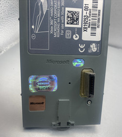 Genuine Official Microsoft Xbox 360 Hard Drive HDD X817202-001 60GB External EUC