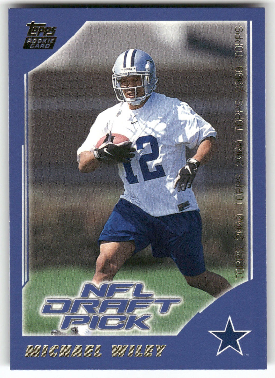 2000 Topps #367 Michael Wiley Dallas Cowboys RC