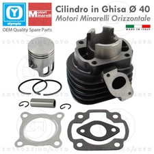 Zylinder Komplett Ø 40 Olympia Minarelli Horizontal Benelli Pepe 50 LX 2004