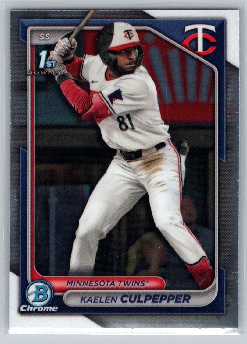 2024 Bowman Draft #BDC-98 Kaelen Culpepper Chrome