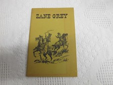 Zane Grey Norris F Schneider Zanesville Ohio 1967 Booklet w News Article