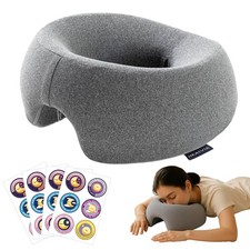 Face Down Pillow with Lavender Relaxation Patches for Massage, BBL, Spa,  Po...