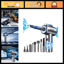 Electric Compressed Air Duster Blower for PC, PS5, Car  Keyboard Cleaning