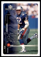 1999 Upper Deck MVP Ted Johnson New England Patriots #114