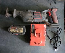 Snap-On CTRS4850 Heavy-Duty Cordless Reciprocating Saw with Charger & Battery