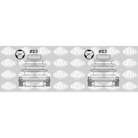 2X Sasic Achsmanschetten Satz Getriebeseitig Passend FüR Audi A3 TT Seat Altea L