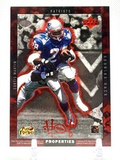 Curtis Martin/Marshall Faulk 1996 Upper Deck Hot Properties Red
