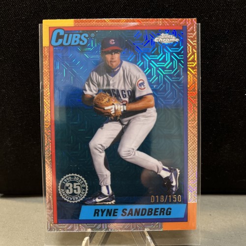 Elsa 2025 Topps Chrome Disney #111 Blue Mini Diamonds Refractor /150