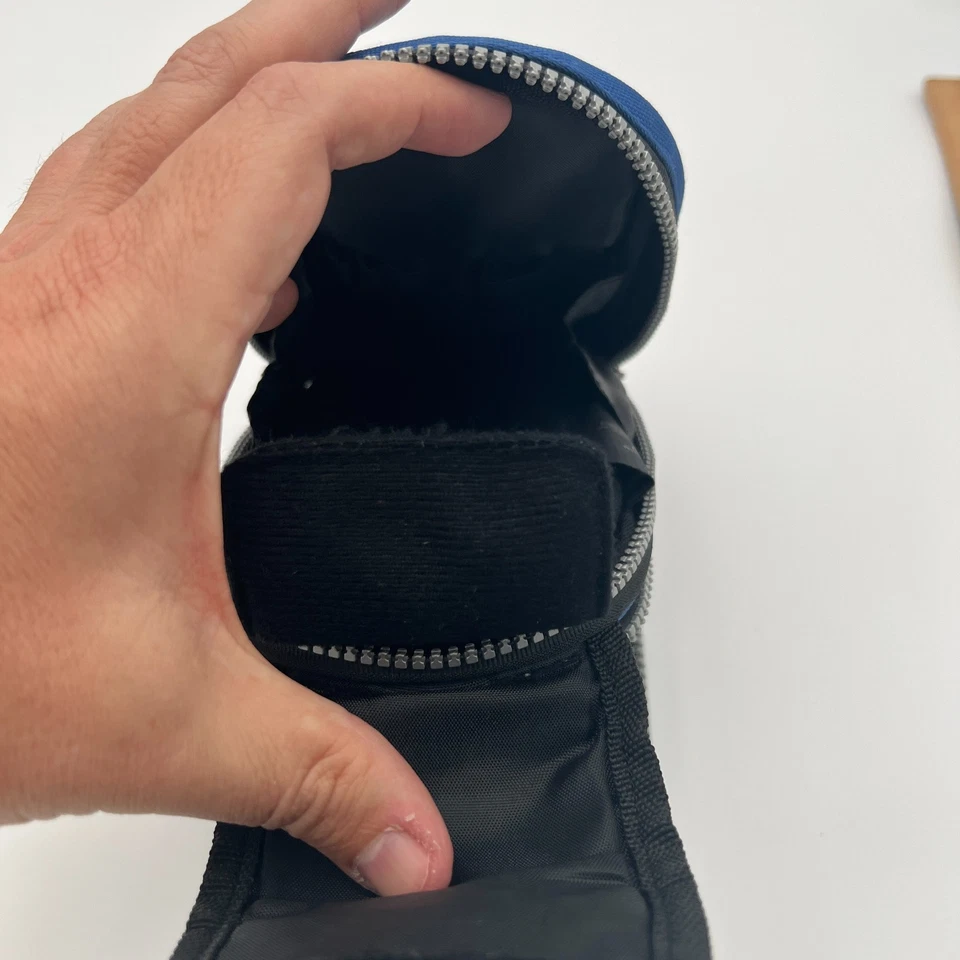 Estuche de Transporte Nintendo DS BOLSA DE VIAJE Suave con Cremallera Azul/Negro Foto 4 de 4